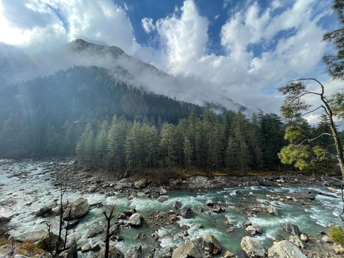 Wabi Sabi Riverside Hostel Kasol Exterior photo