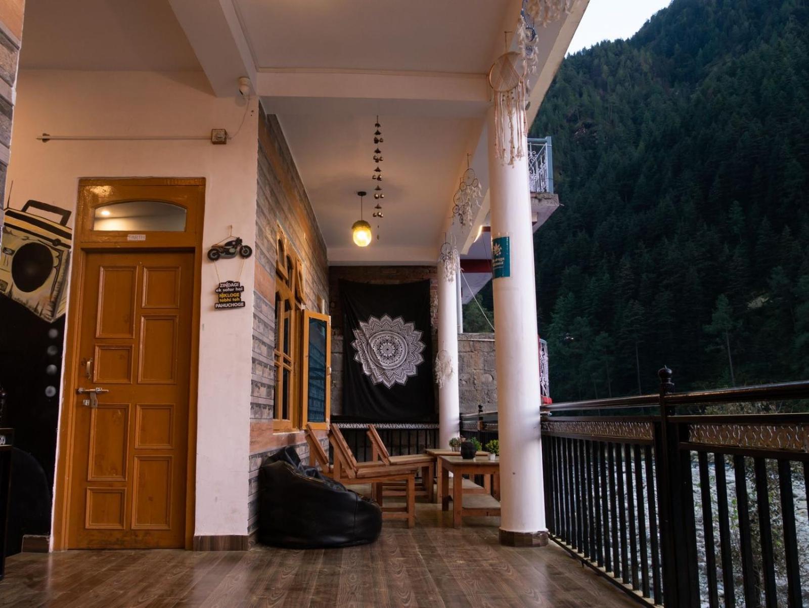 Wabi Sabi Riverside Hostel Kasol Exterior photo